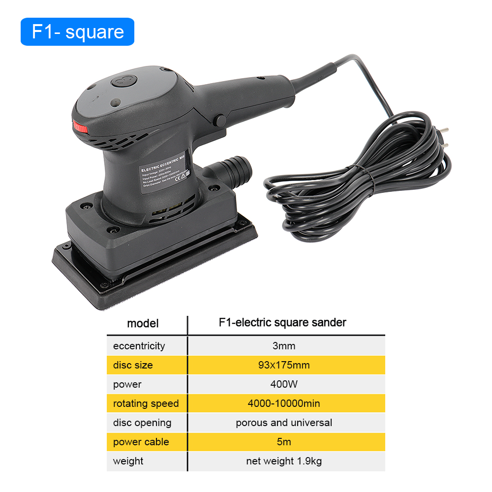 電動ランダムオービタルサンダー 400W 可変速 220V  - Woodworking Machines のレビューと価格