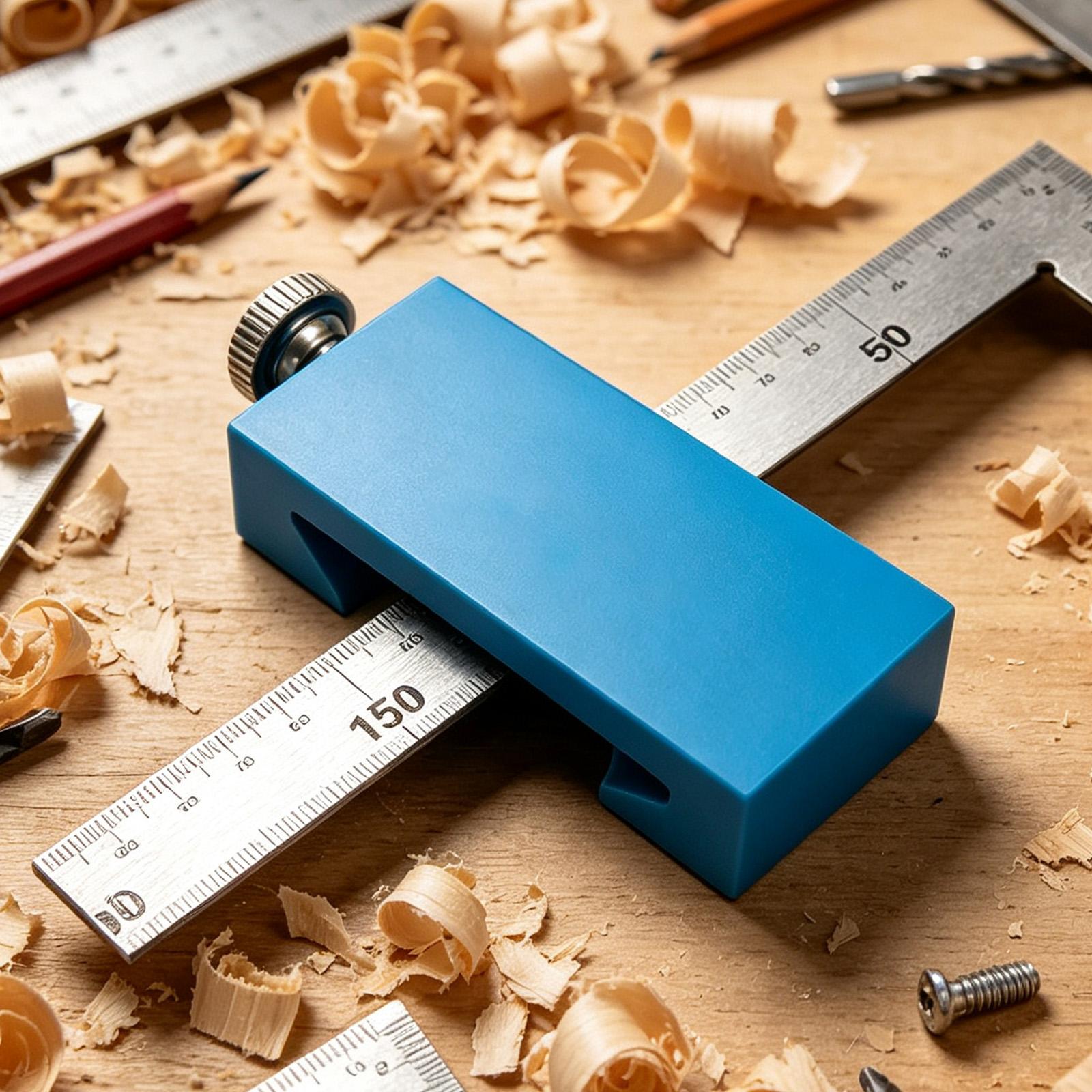 木工定規ストップ大工定規位置決めスクライビングブロック木工ス - Woodworking And Carpentry のレビューと価格