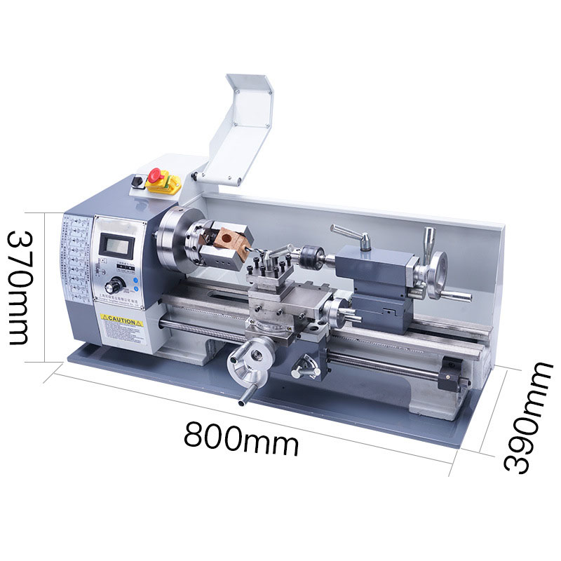 金属パイプ機械木工旋盤加工小型旋盤修理機ブラシレス - Woodworking Lathe Machine のレビューと価格