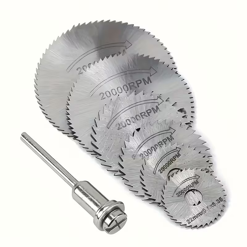 1 セットミニ丸鋸刃、Hss 切断ディスク回転穴あけ工具アク - Woodworking And Carpentry のレビューと価格