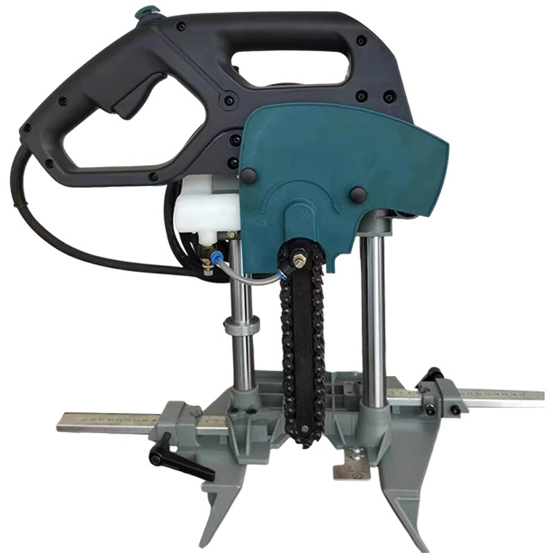 木工用ポータブル角穴加工機チェーンソー古建築パビリオン穿孔機 - Woodworking Machines のレビューと価格