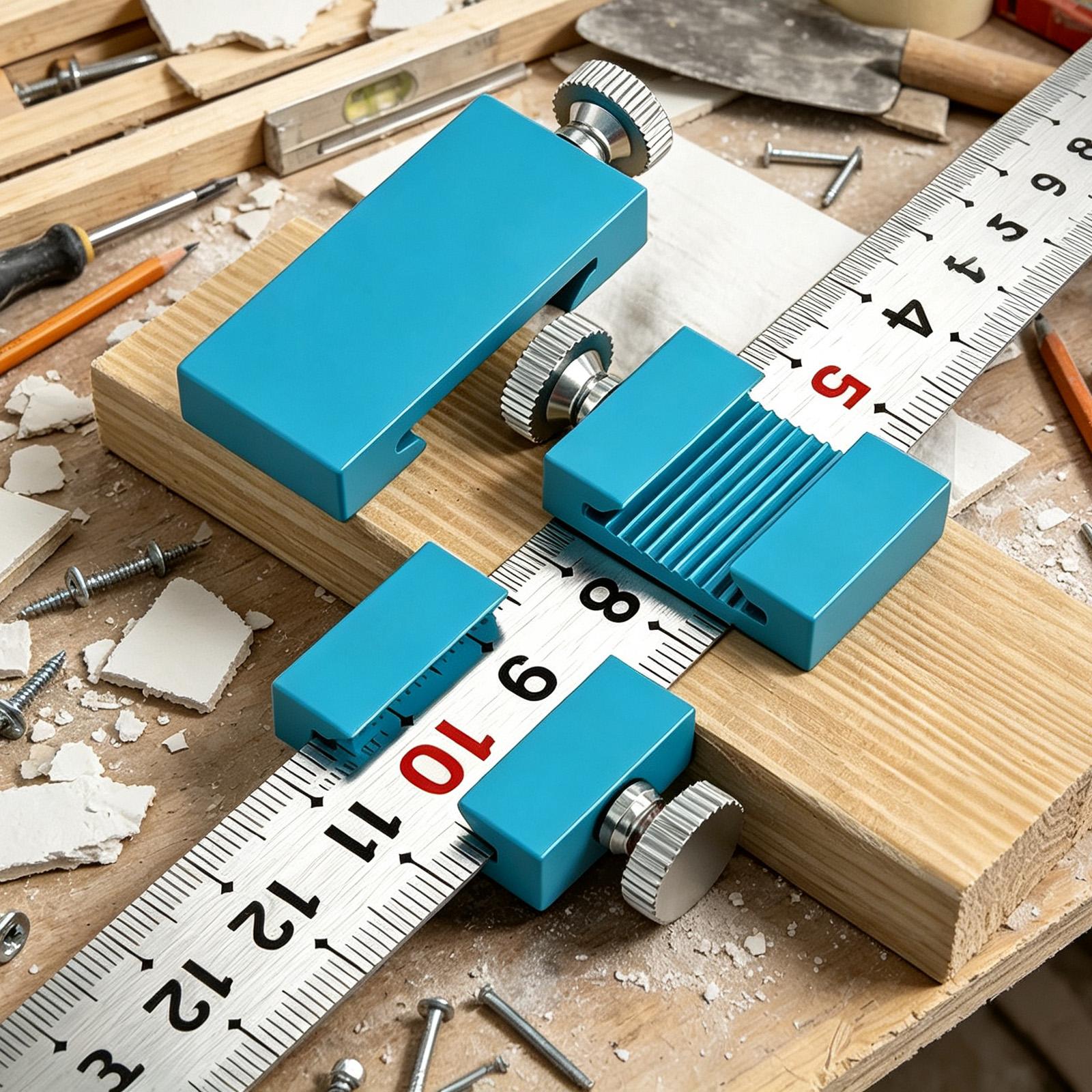 大工道具 大工定規 測定用スクライビングポジショニングブロッ - Woodworking And Carpentry のレビューと価格
